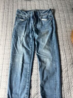American Eagle Outfitters Skinny Jeans - Light Blue Wash